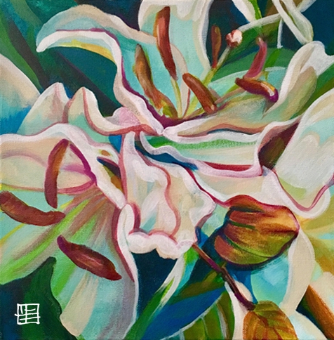 Click here to view "Lilies" by M.F.G. BURT